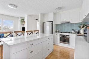 Large fully equipped kitchen
