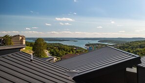 Blick von der Unterkunft