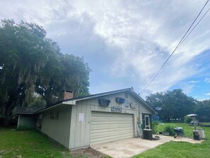Garage Side of the house