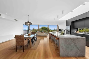 Kitchen and dining
