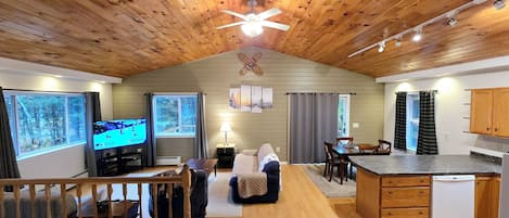 upstairs living area