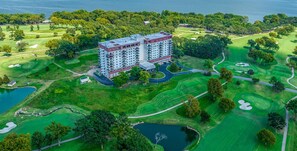 Aerial View of Vista Towers