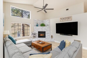 Exceptional Amenities: Stay comfortable year-round with a gas fireplace and heated floors throughout the home
