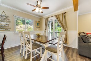 Dining Area | Free WiFi | Multi-Level Property