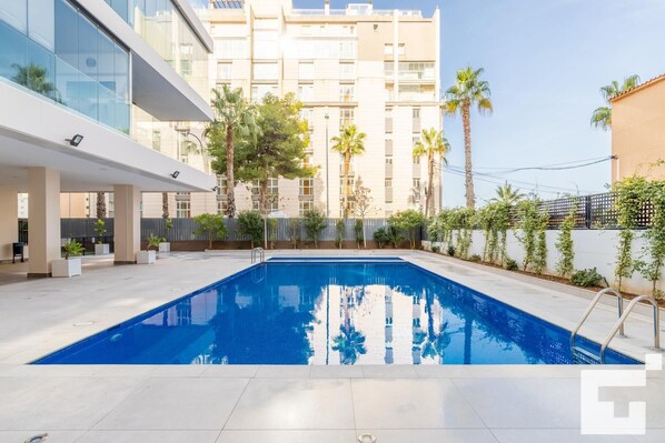Communal swimming pool