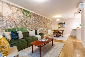 The living room