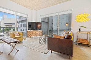 corner unit with lots of windows