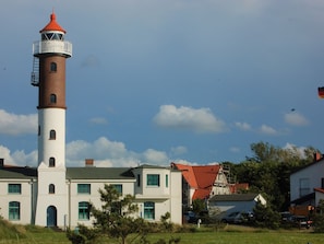 Blick von der Unterkunft
