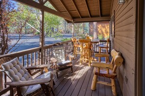 Patio with Grill and Outdoor Dining