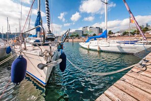 Blick auf das Wasser