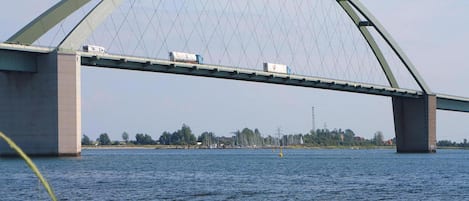 Utsikt mot vattnet