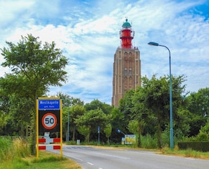 Blick von der Unterkunft