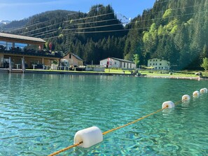 Blick von der Unterkunft
