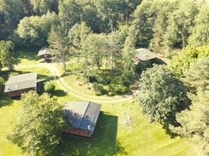 Blick von der Unterkunft