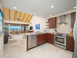 Fully Stocked Kitchen