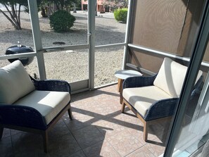 Private Screened Patio