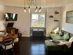 Lounge with sea views