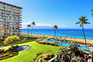 View of Pool and Kaanapali Beach