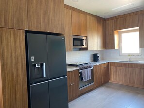 Kitchen with all the amendities