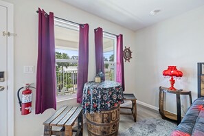 Dining area for 2