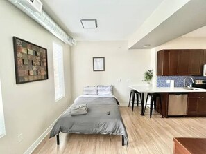 Bright, airy, and inviting—sleep in comfort and style.