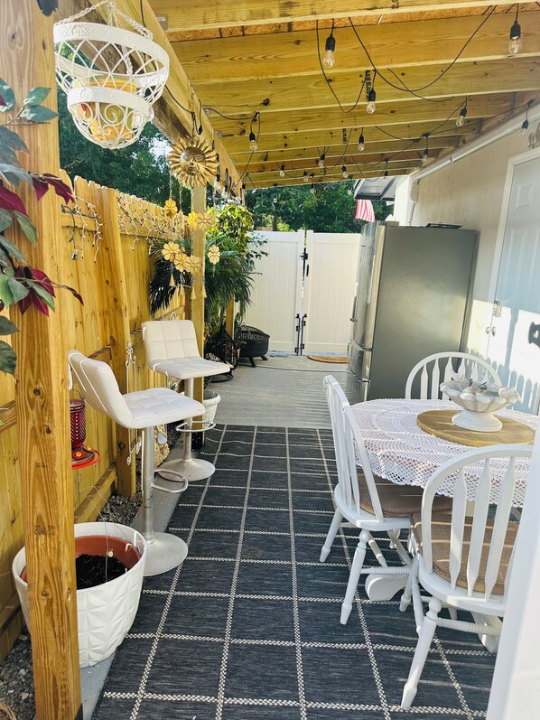 Restaurante al aire libre