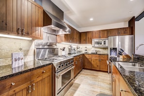 Indoors, Kitchen, Hardwood, Microwave, Oven