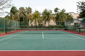 The tennis course