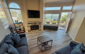 living room view