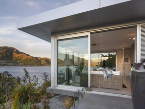 Conservatory with sliding doors to offer an open air space
