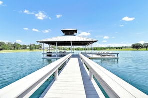 2 - Lake dock and seating