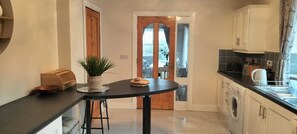 Bright kitchen with all amenities
