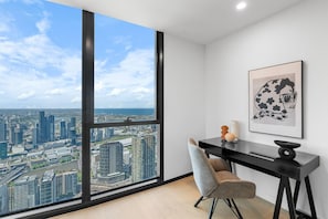 Dedicated Study desk and office chair with breathtaking views