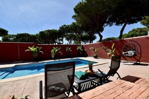 with private pool and terrace