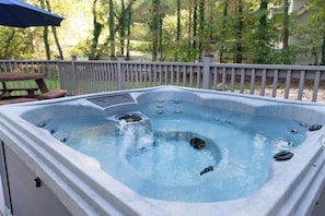 Bain à remous extérieur