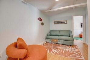 Living Room with Sleeper Sofa