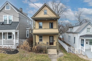 Head inside to this home’s lower-level unit, The Vista View Villa 1