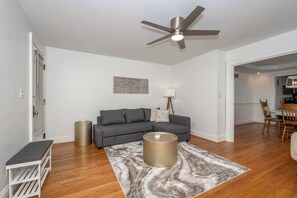 Unit 1 – Enjoy the comfortable furnishings & space of the living room