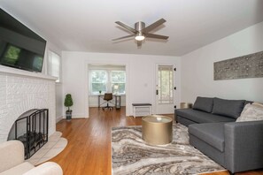 Unit 1 – Enjoy the comfortable furnishings & space of the living room