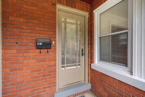 Unit 1 – This main-level condo is equipped with Keyless Entry