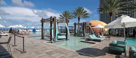 Lounge the day away or make a splash at the sparkling resort pool!