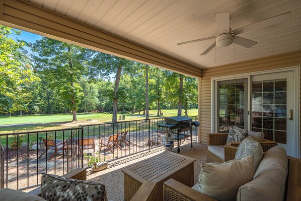 back patio view