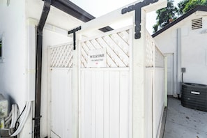 Enceinte de l’hébergement