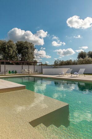 Activities, Amenities, Balcony / Terrace / Patio, Building Exterior, Facilities, Food, Kitchen, Pool, Spring, Summer, Wellness