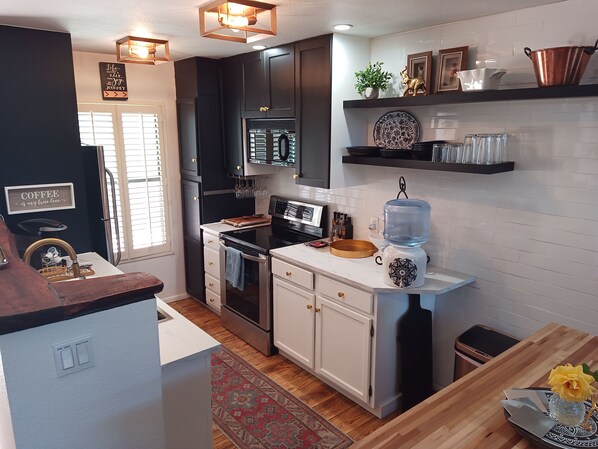 Redesigned kitchen open concept 