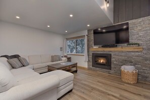 Living Room with Fireplace