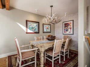 Architecture, Building, Dining Room, Dining Table, Furniture