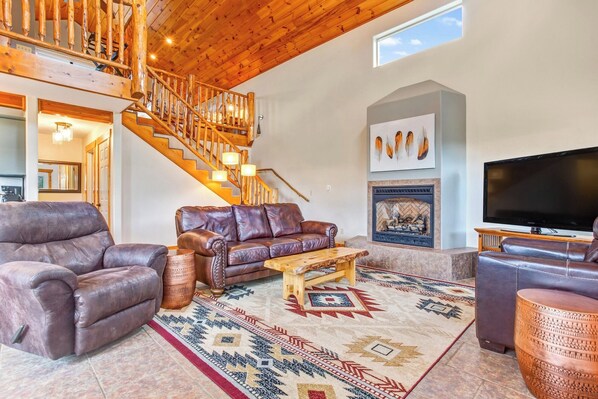 Rustic Living Area