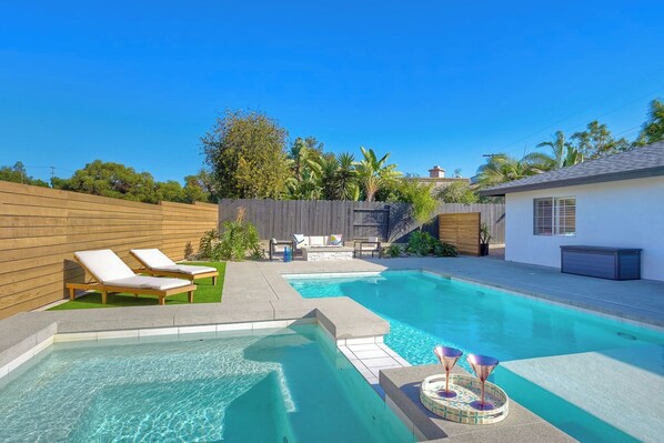 Lounge the day away by your own private pool or make a splash!