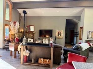 View from the Open Kitchen to the Living Area